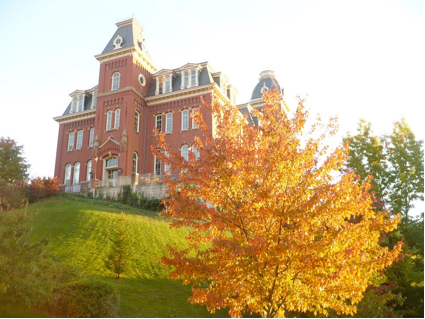 Woodburn Hall, in Fall