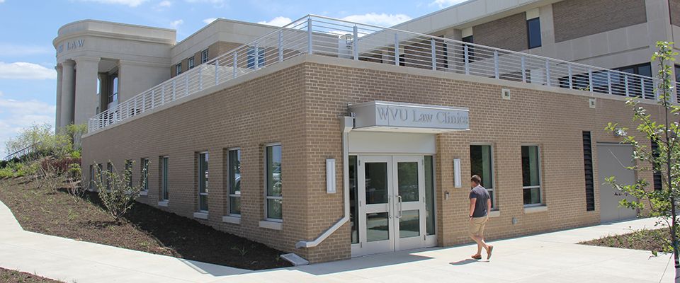 WVU Law Clinic Main Entrance