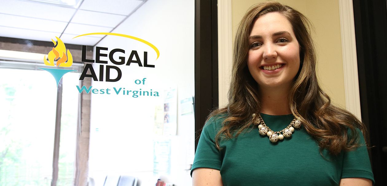 WVU Law student at Legal Aid of West Virginia