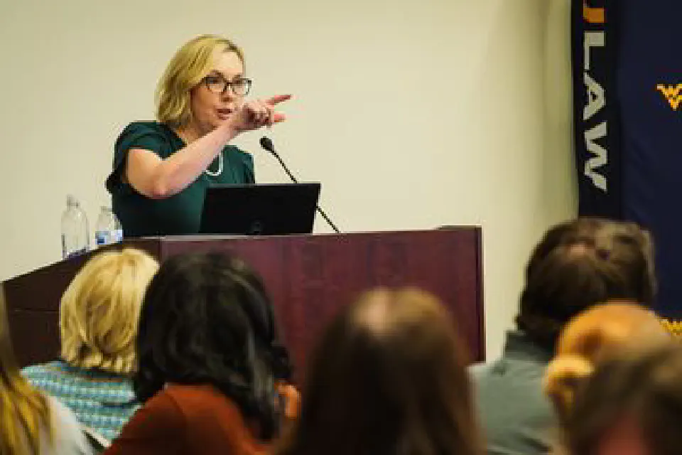 Mary Claire Davis, teaching assistant professor at the College of Law.