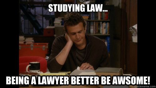 Studying Law...