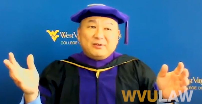 WVU Law Professor Will Rhee 2020 Commencement Speech