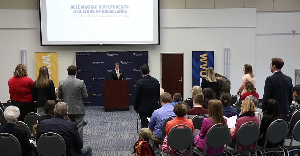 WVU Law 2018 Honors Day Ceremony