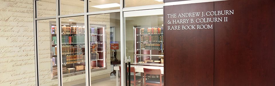 WVU Law Rare Book Room