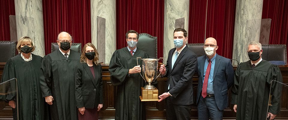 WVU Law 2021 Baker Cup final at WV Supreme Court