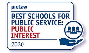 WVU Law 2020 Best Public Interest Badge