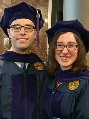WVU Law graduates Wes and Liz Prince