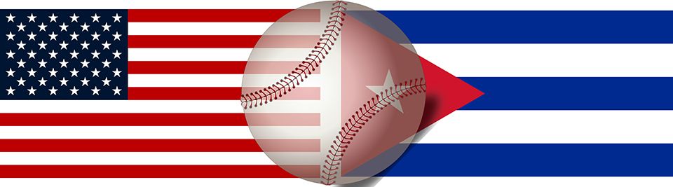 WVU Law - US-Cuba flags and baseball