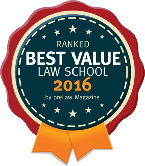 WVU Law 2016 Best Value