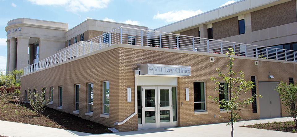 WVU Law Clinic Entrance