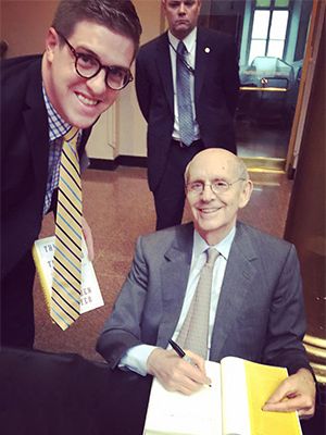 Shane Young and Justice Breyer