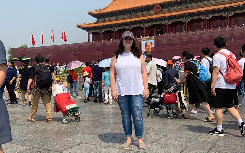 WVU Law - Emily Cramer '20 in China