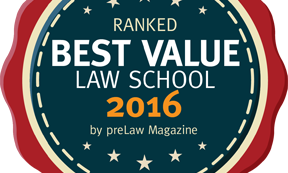 WVU Law 2016 Best Value