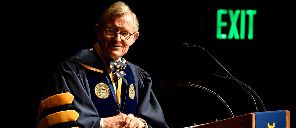 WVU Law Commencement - President Gee